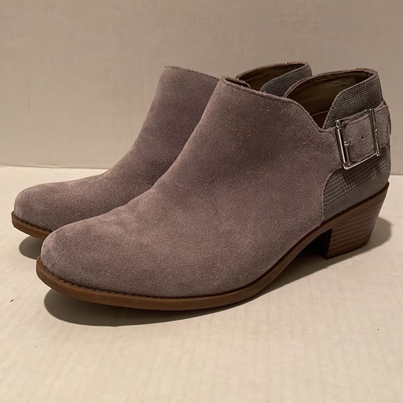 Women’s Vionic Suede Bootie - Picture 1 of 14